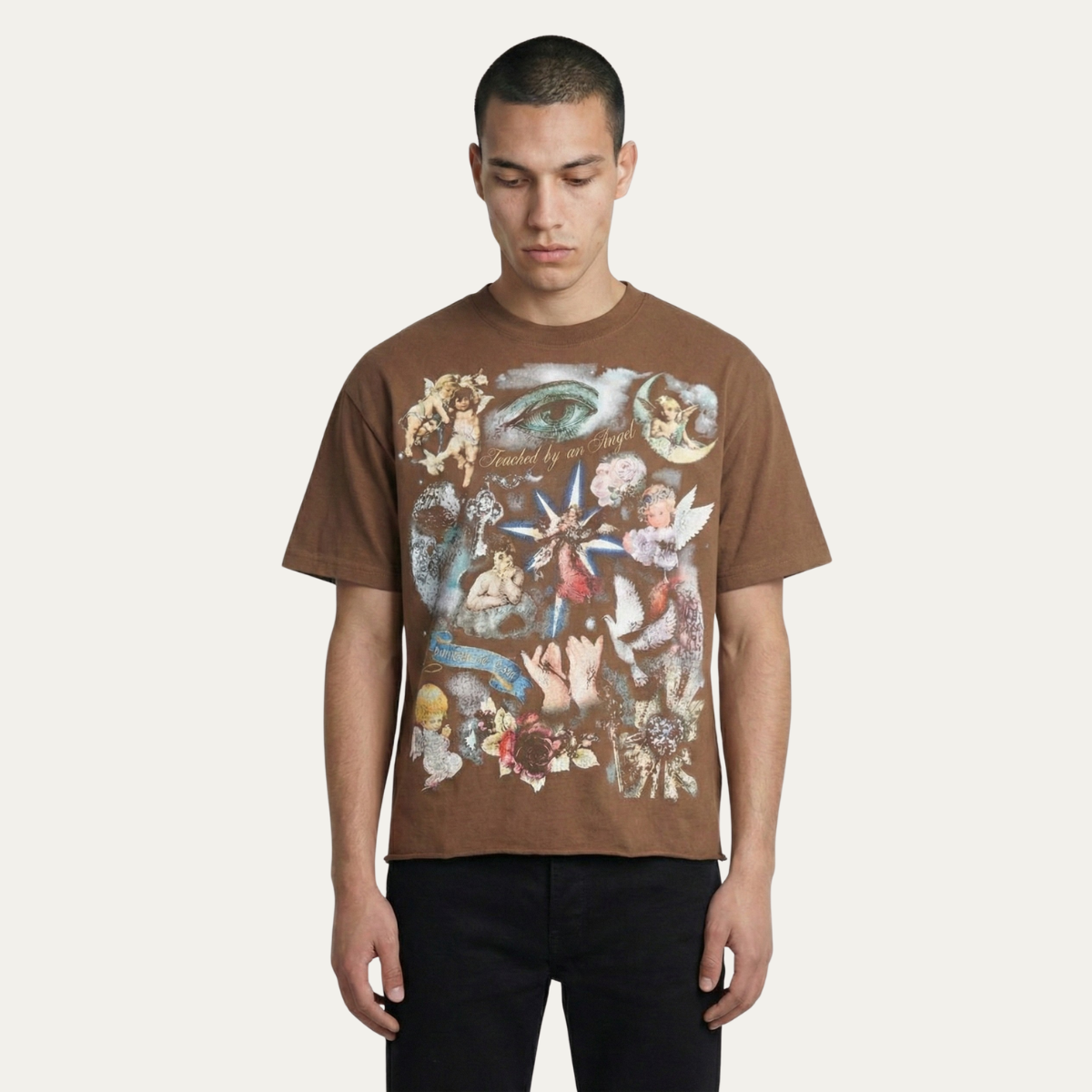 "Angel Baby" T-Shirt [Brown]