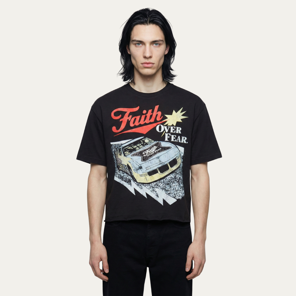 "Faith Over Fear" T-Shirt [Black]