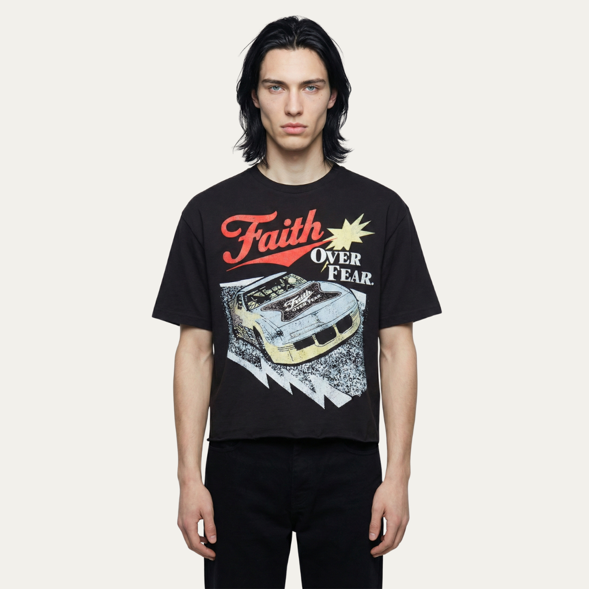 "Faith Over Fear" T-Shirt [Black]