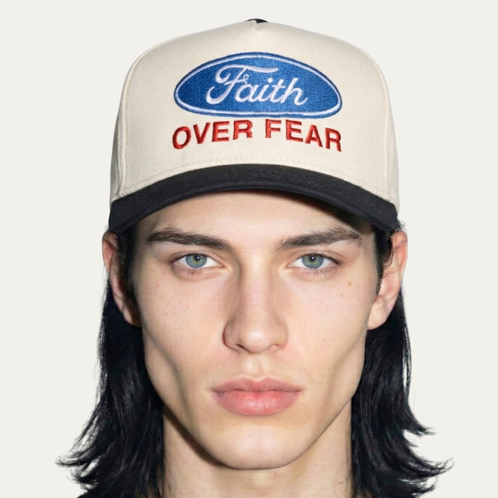 "Motor Logo" Snapback Hat [Ivory]