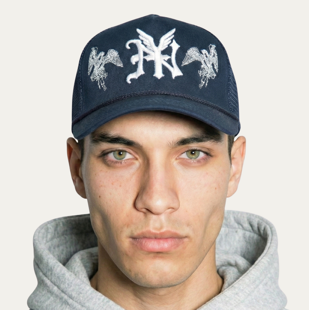 "East Wing" Snapback Hat [Navy]
