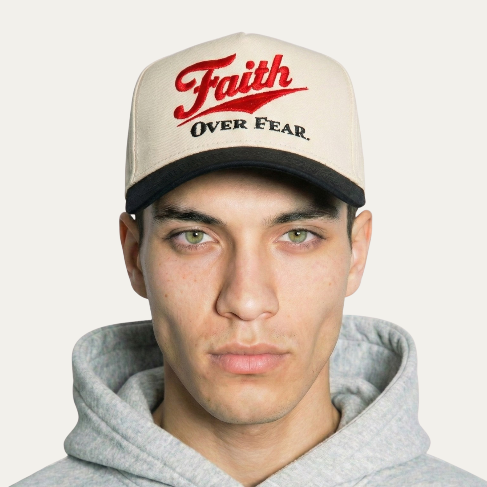"Draft Logo" Snapback Hat [Ivory]