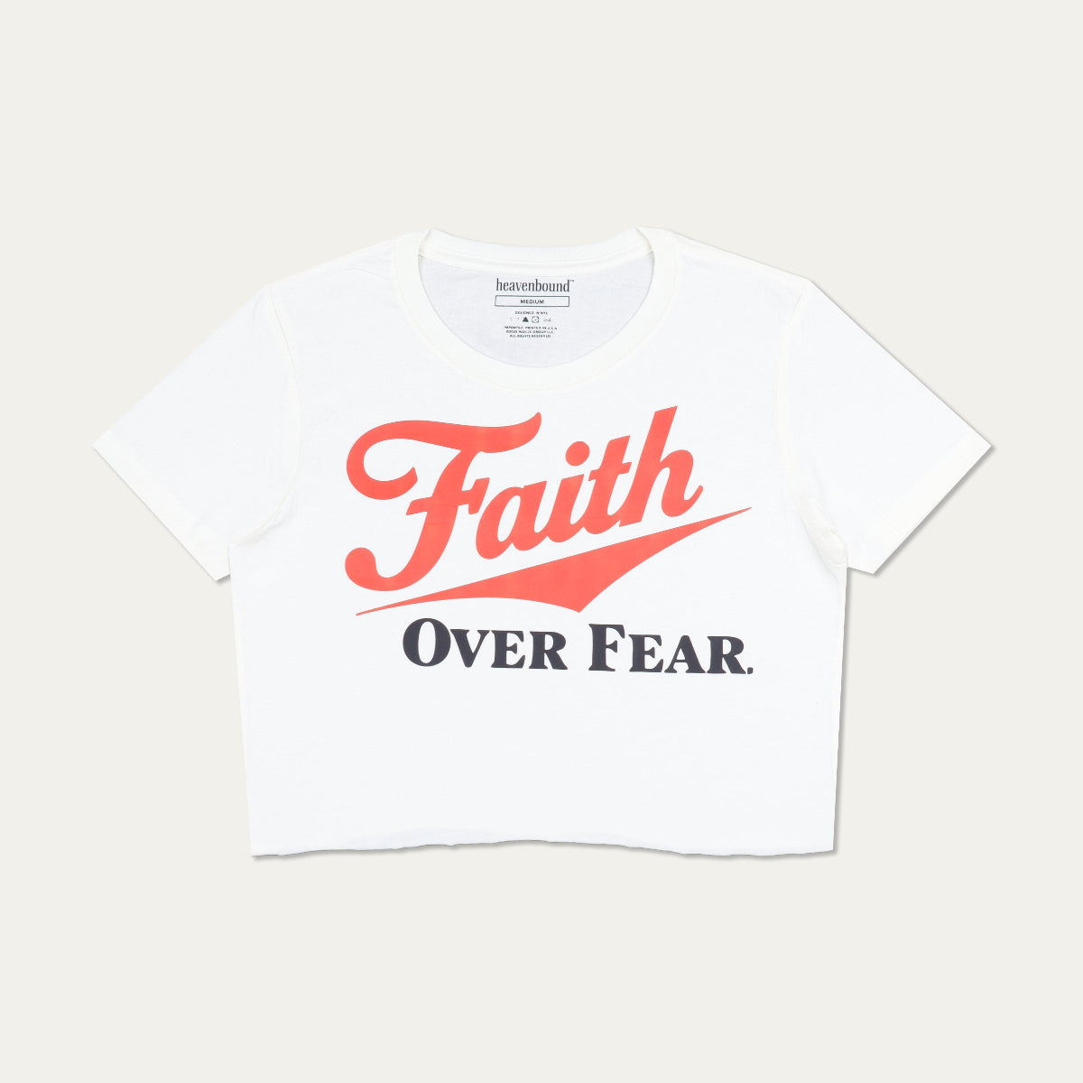 "Draft Logo" Baby Tee [Ivory]