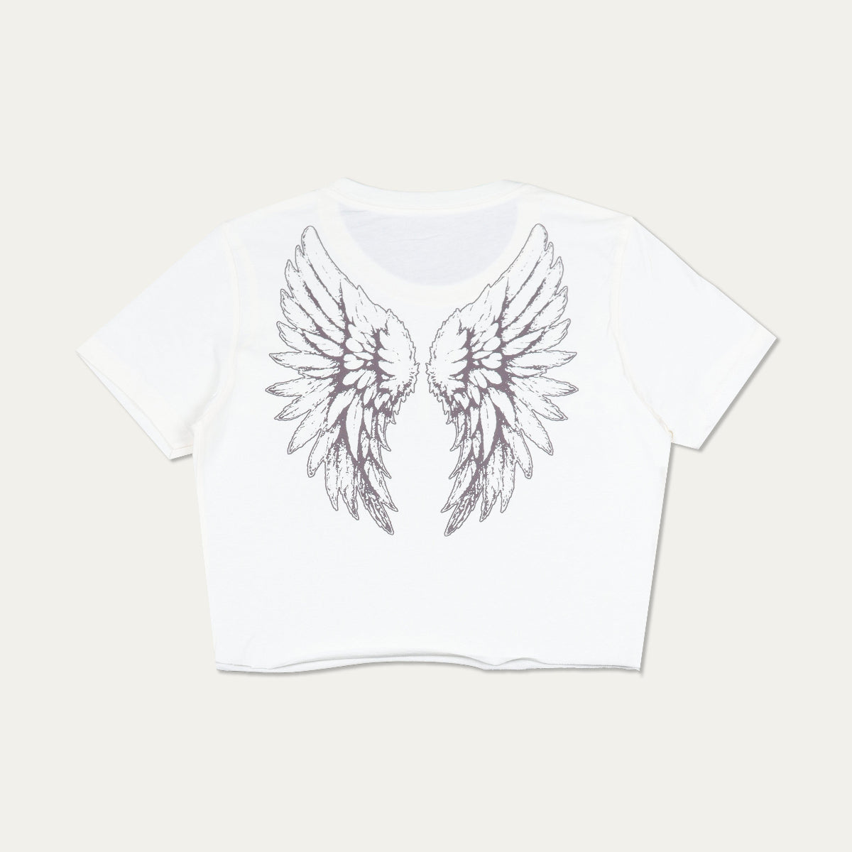 "East Wing" Baby Tee [Ivory]