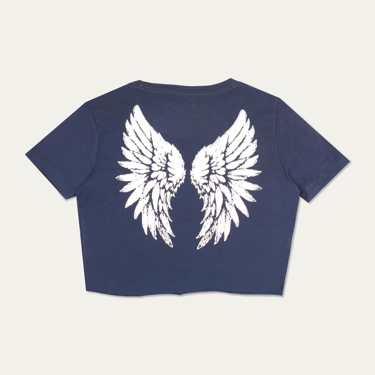 "East Wing" Baby Tee [Navy]