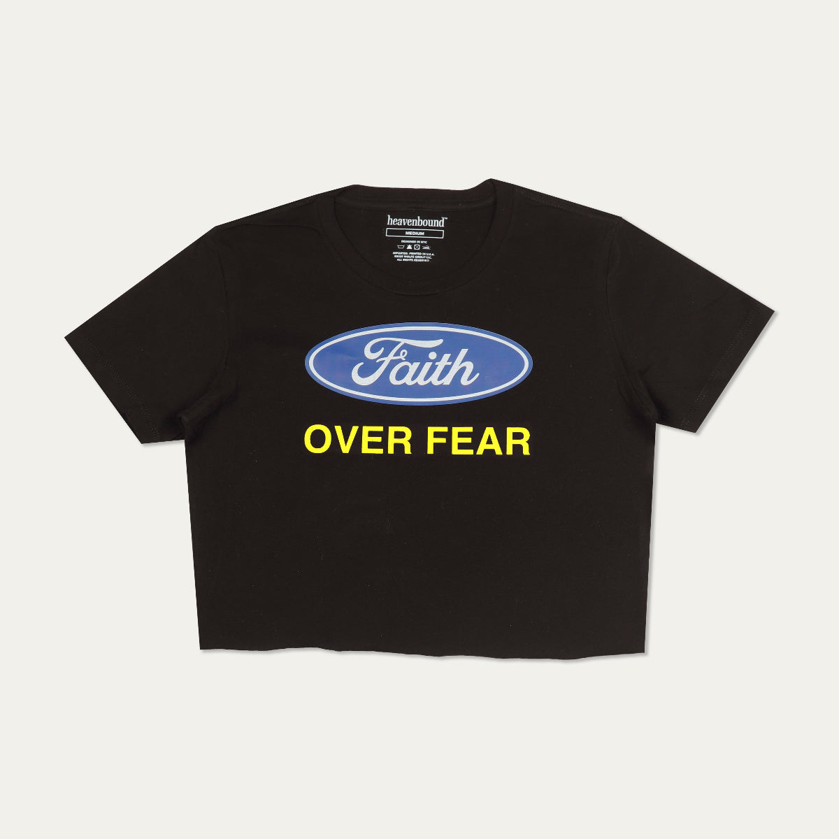 "Motor Logo" Baby Tee [Black]