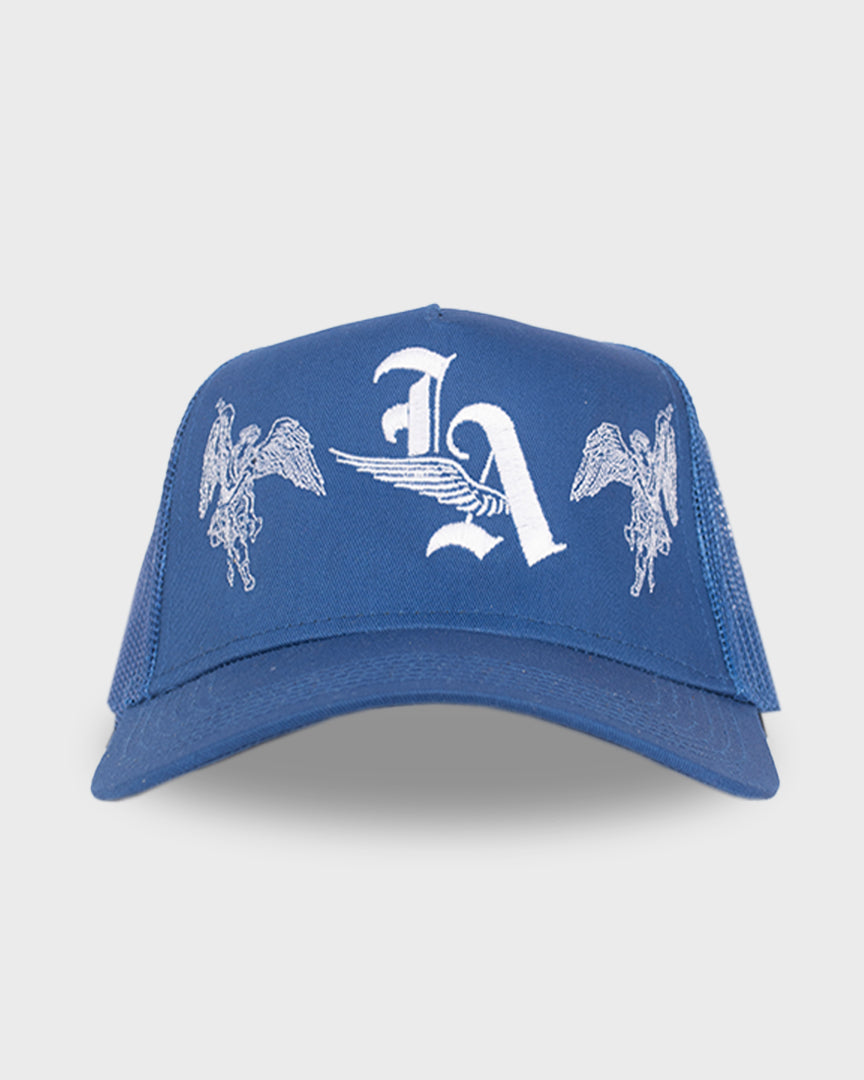 "West Wing" Trucker Hat [Royal Blue]