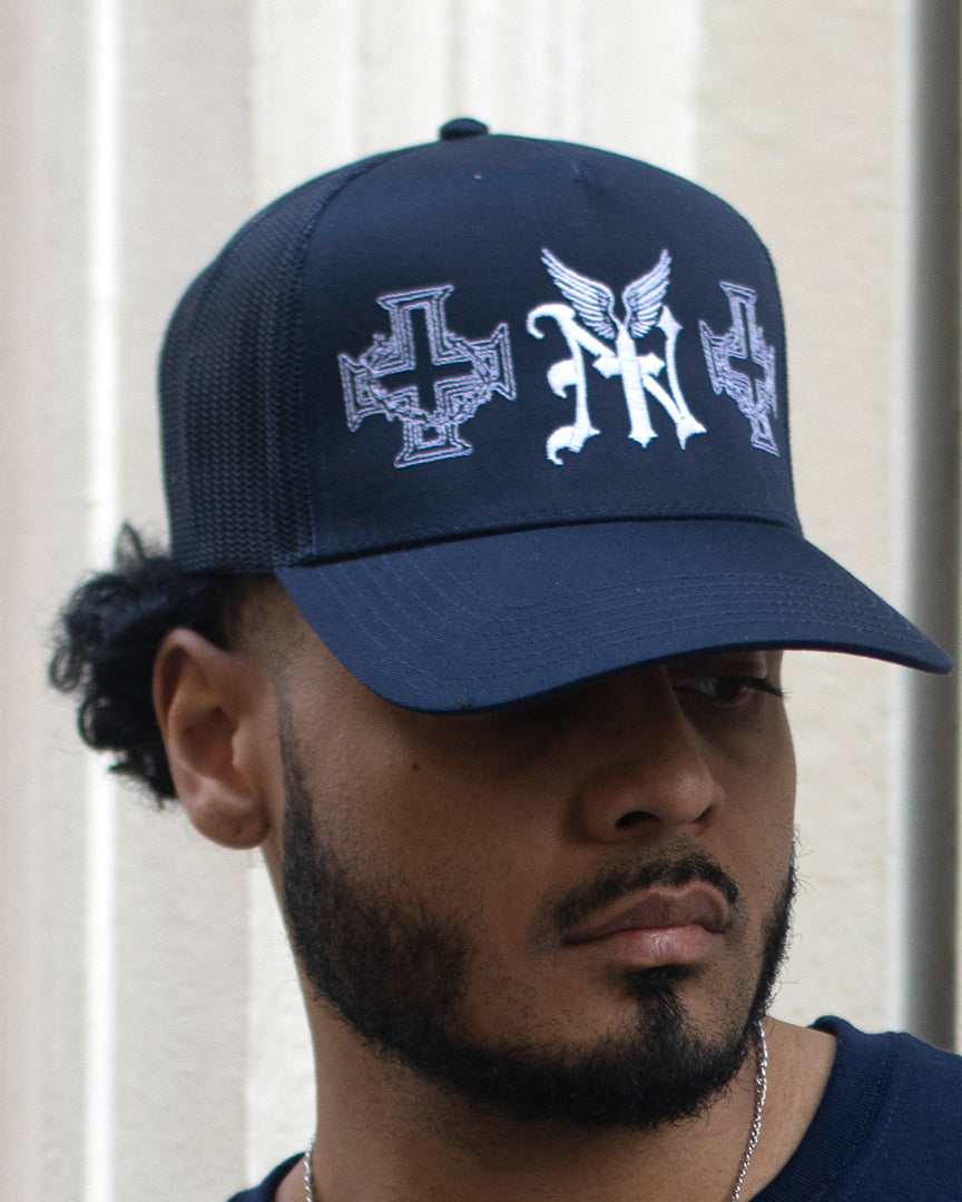 "East Wing" Trucker Hat [Navy]