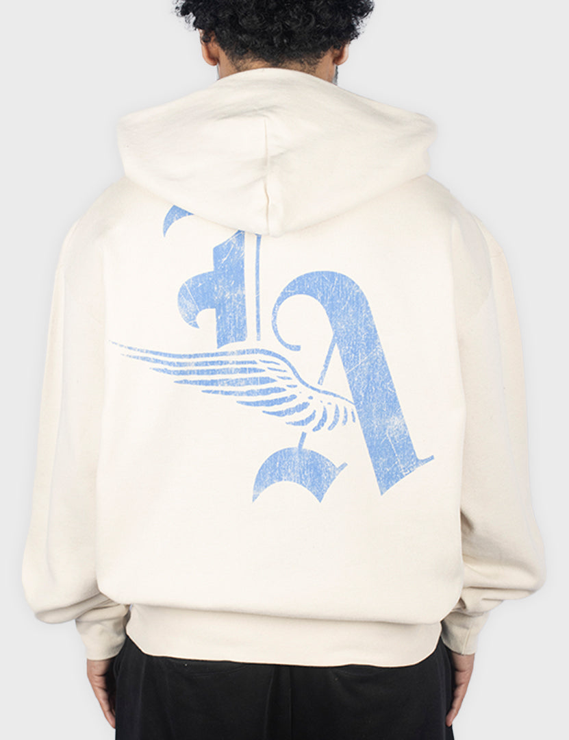 "West Wing" Hoodie [Ivory]