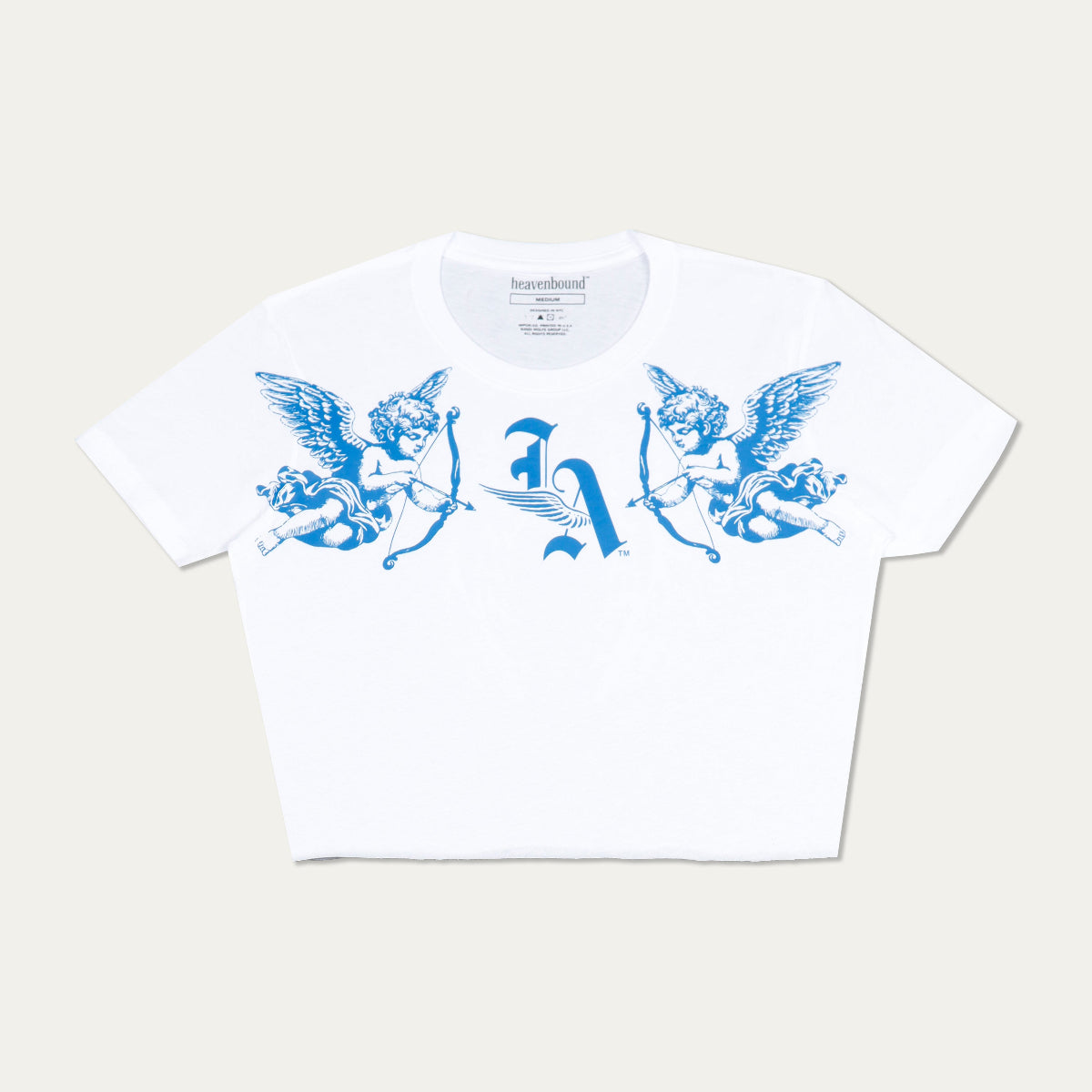 "West Wing" Baby Tee [White]